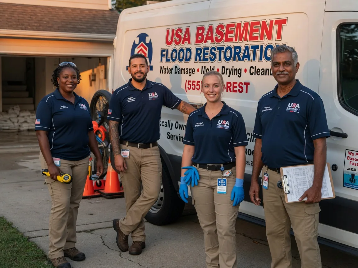 Basement Flood Cleanup company in Forest Hill, LA